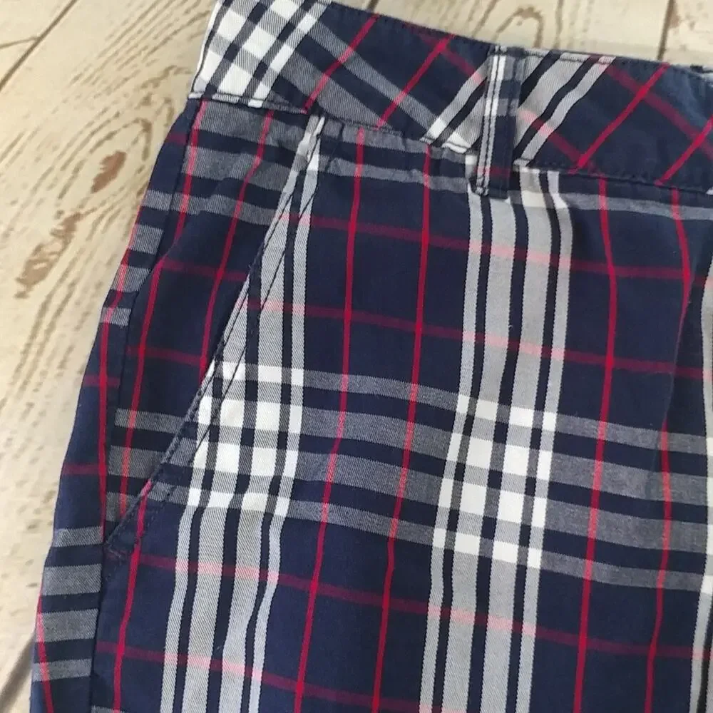 Adam Levine Plaid Shorts Size 32